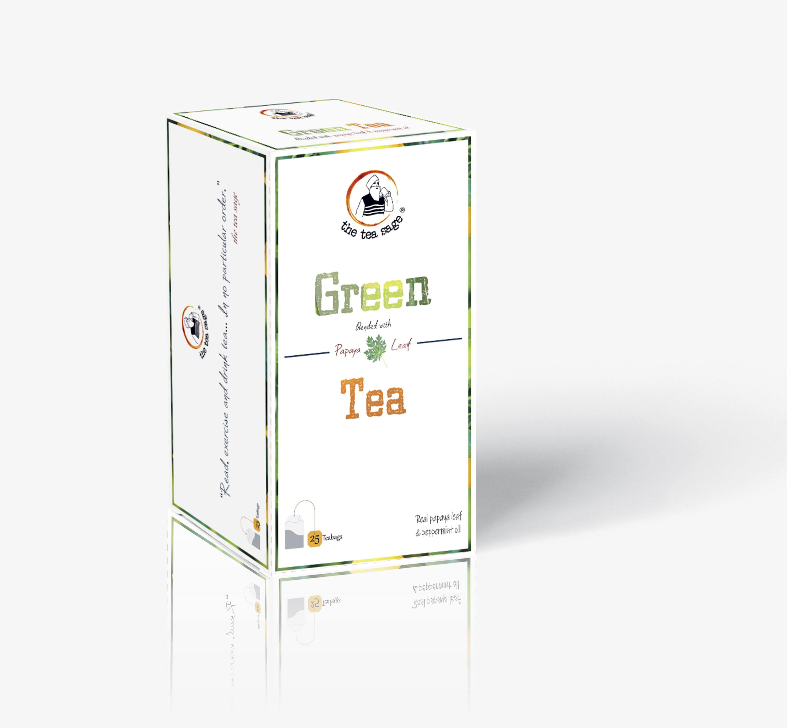 The Tea Sage Green Tea 25 bags